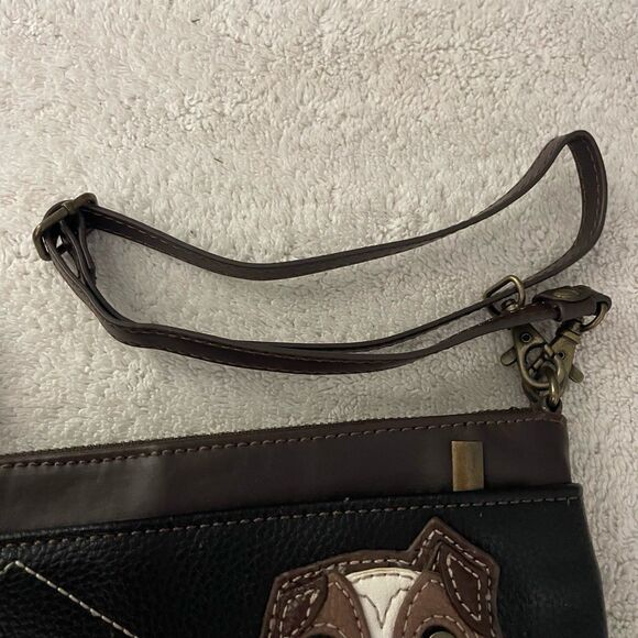 Chala Mini Crossbody Dog Themed Convertible Straps Handbag Purse Dog Mom - Picture 8 of 12